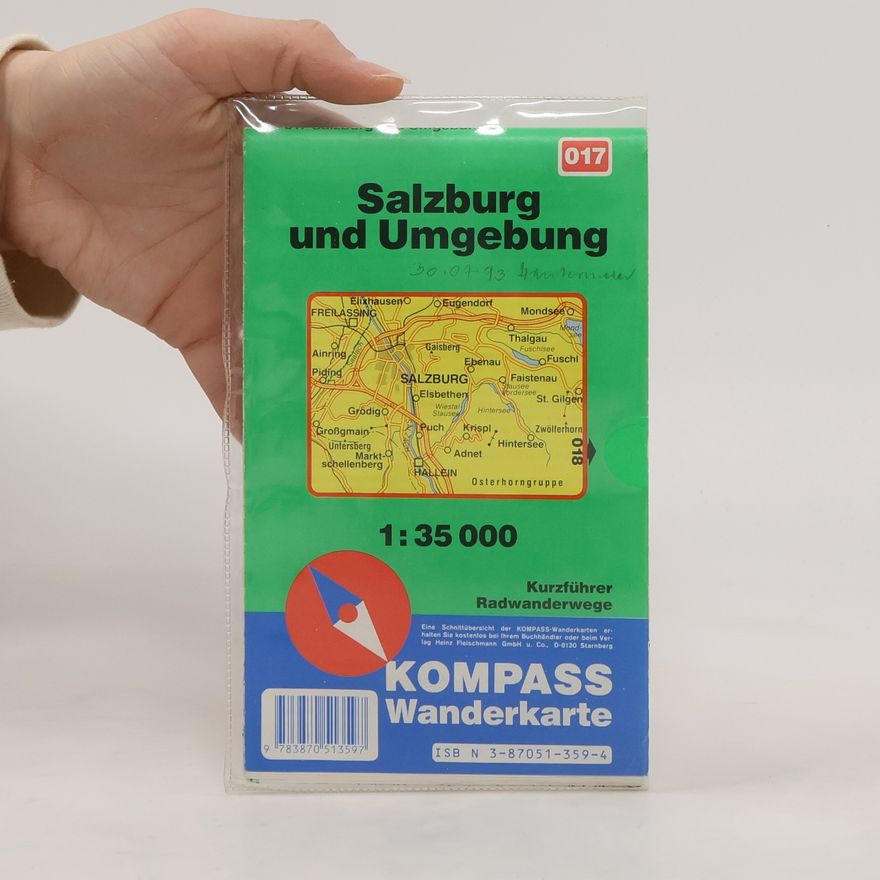 Collectif d'auteurs KOMPASS Wanderkarte - 17: Kompass Karten, Salzburg und Umgebung