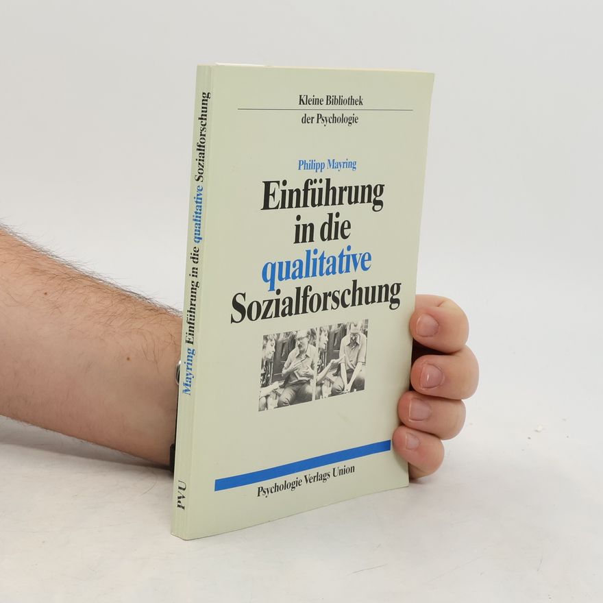Philipp Mayring Einführung in die qualitative Sozialforschung