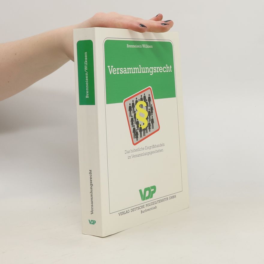 Michael Wilksen VDP-Fachbuch: Versammlungsrecht