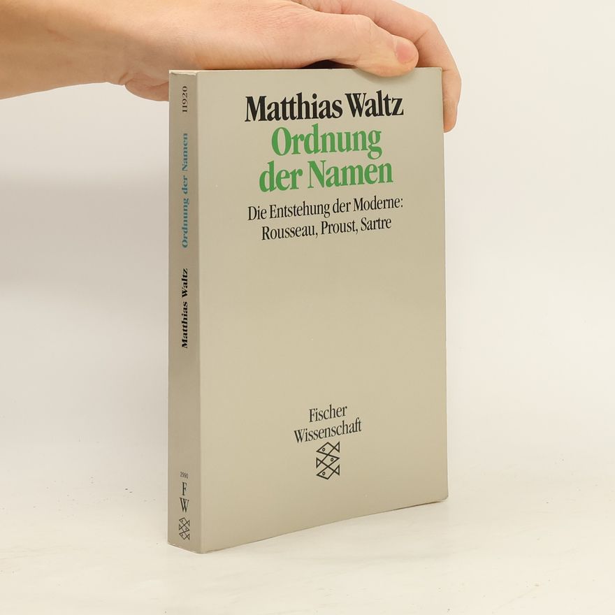 Matthias Waltz Ordnung der Namen
