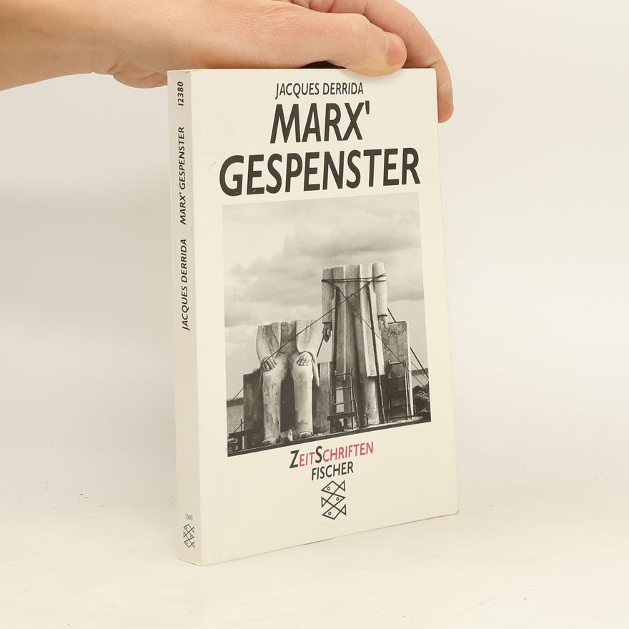 Jacques Derrida Marx' Gespenster