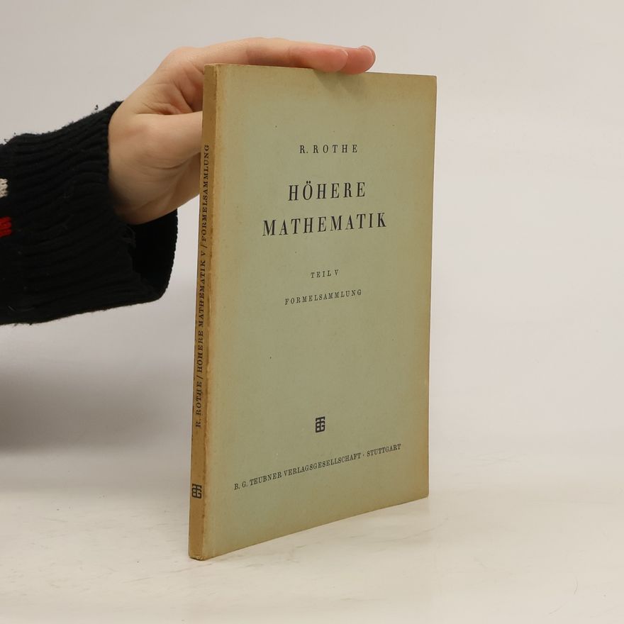 R. Rothe Höhere Mathematik V