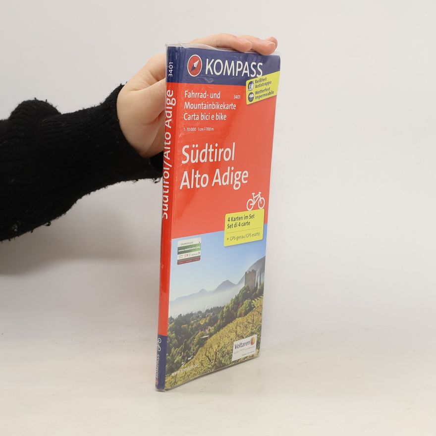 Autorenkollektiv Südtirol 3401 , 4 mapy / 1:70T KOM