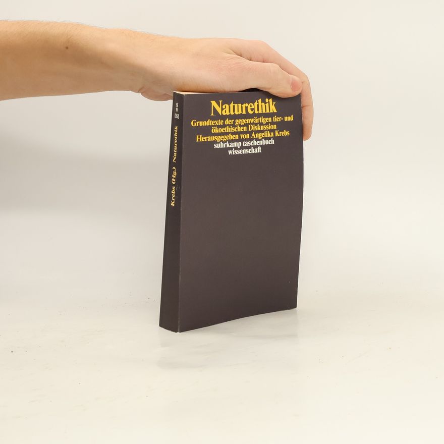 Angelika Krebs Suhrkamp Taschenbuch Wissenschaft: Naturethik