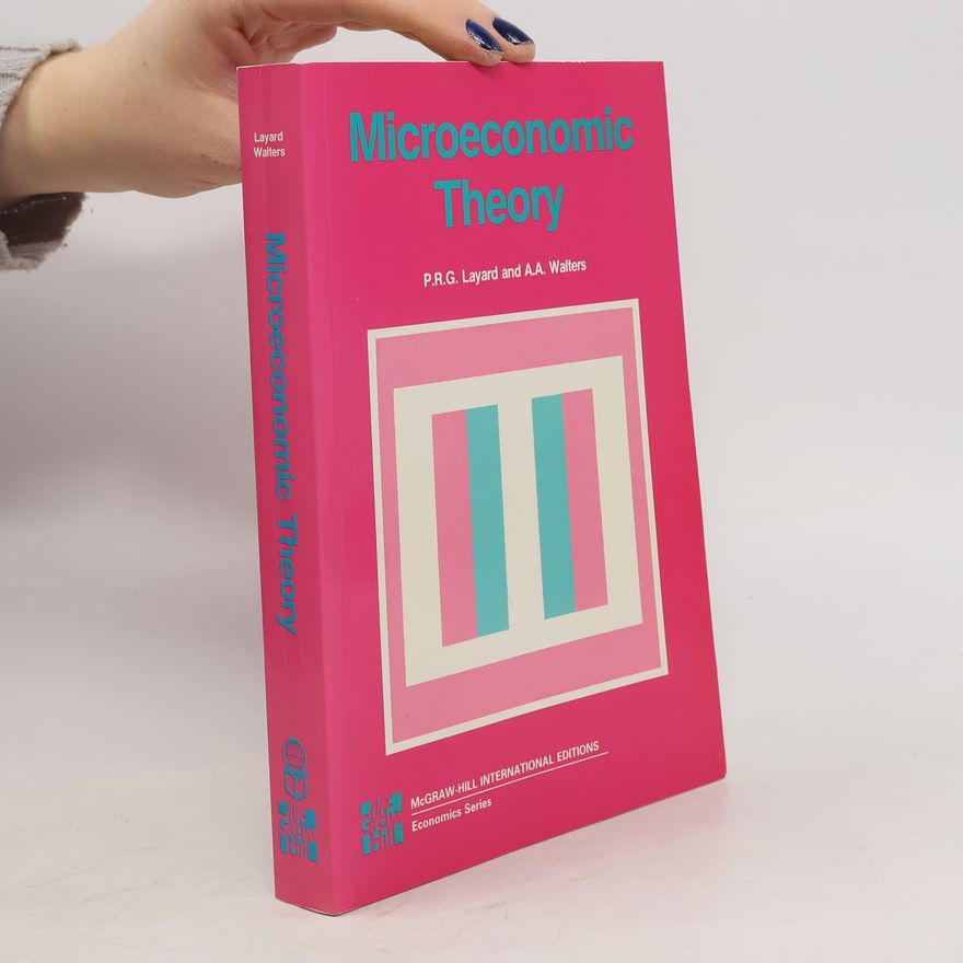 Alan Arthur Walters Microeconomic Theory