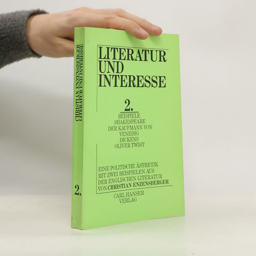 Christian Enzensberger Literatur und Interesse 2.