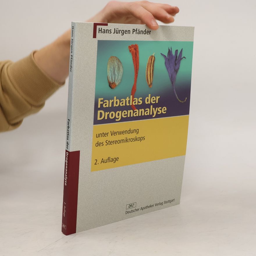 Hans Jürgen Pfänder Farbatlas der Drogenanalyse