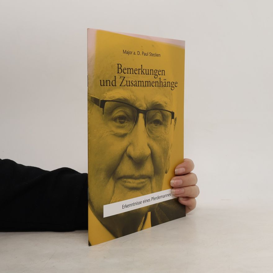 Paul Stecken Bemerkungen und Zusammenhänge