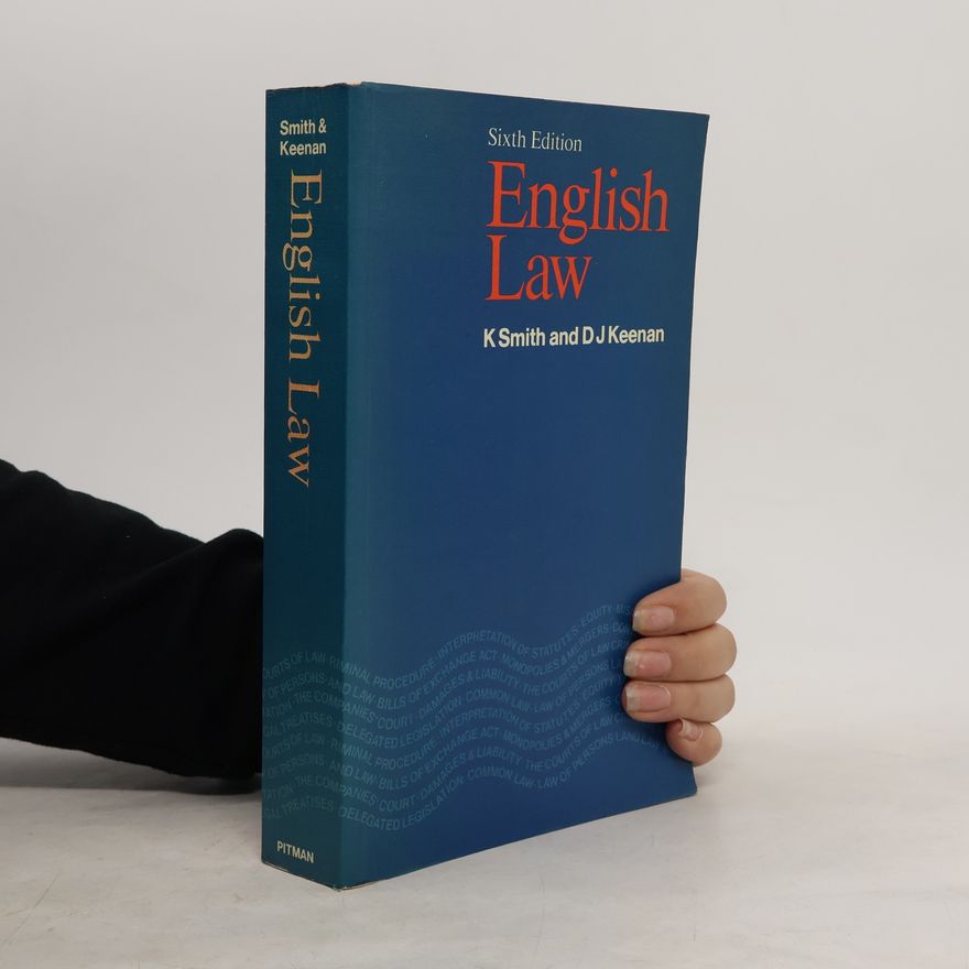 Denis J. Keenan English Law - Sixth Edition