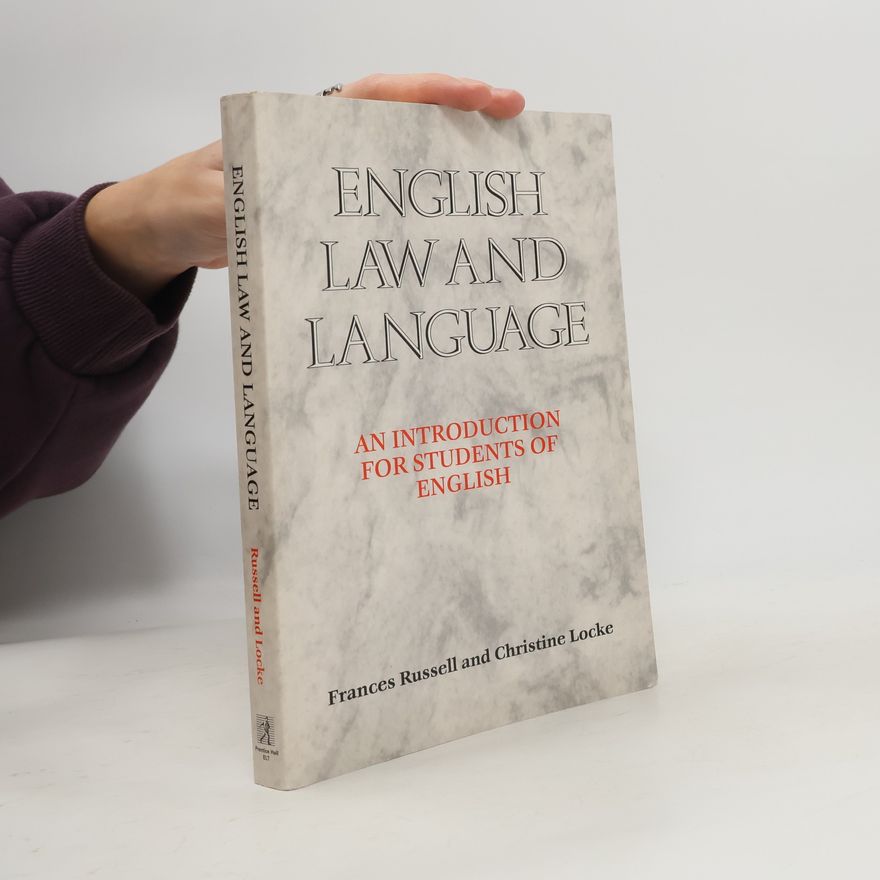 Frances Russell English Law and Language