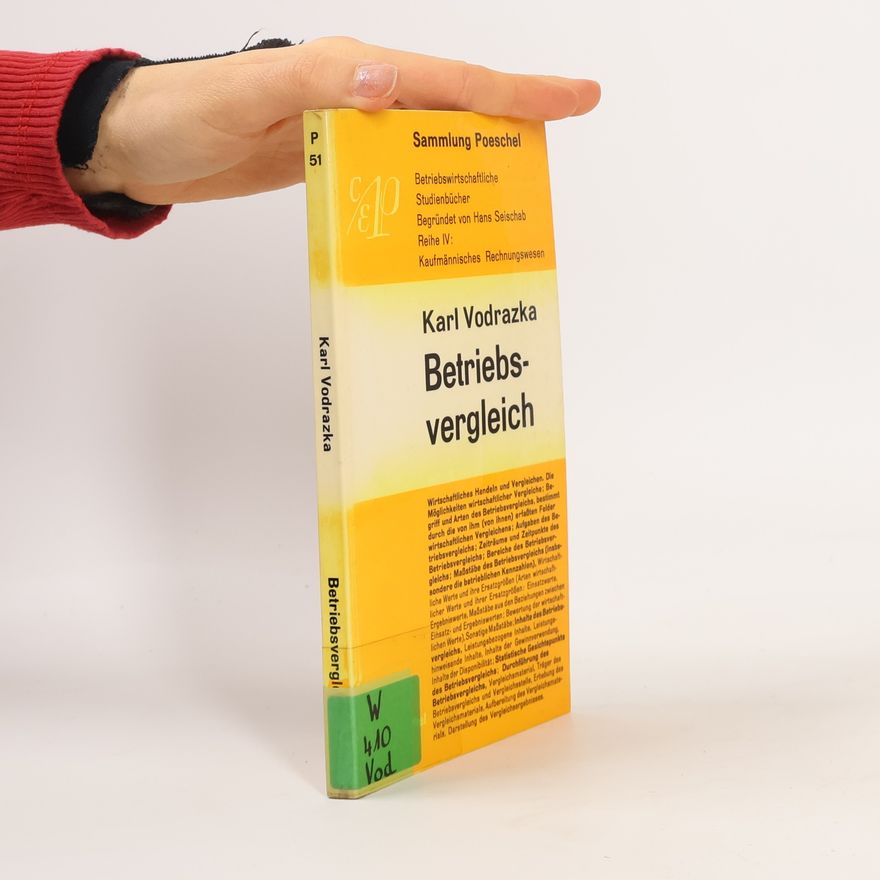 Karl Vodrazka Betriebsvergleich