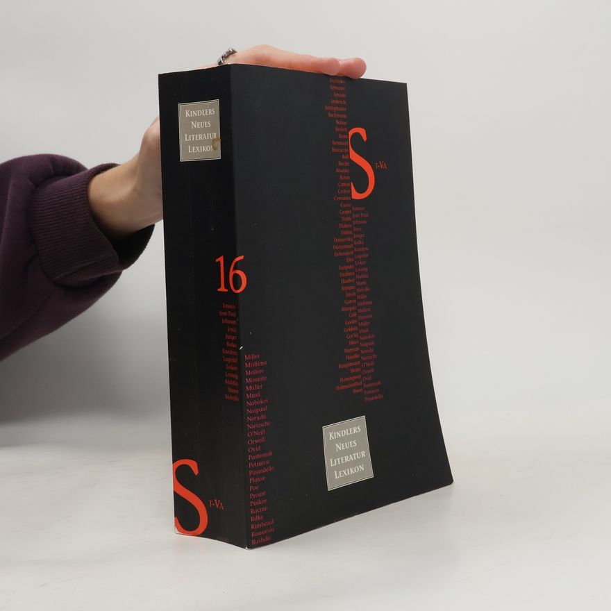 Walter Jens Kindlers neues Literatur Lexikon : Studienausgabe ST-VA Band 16