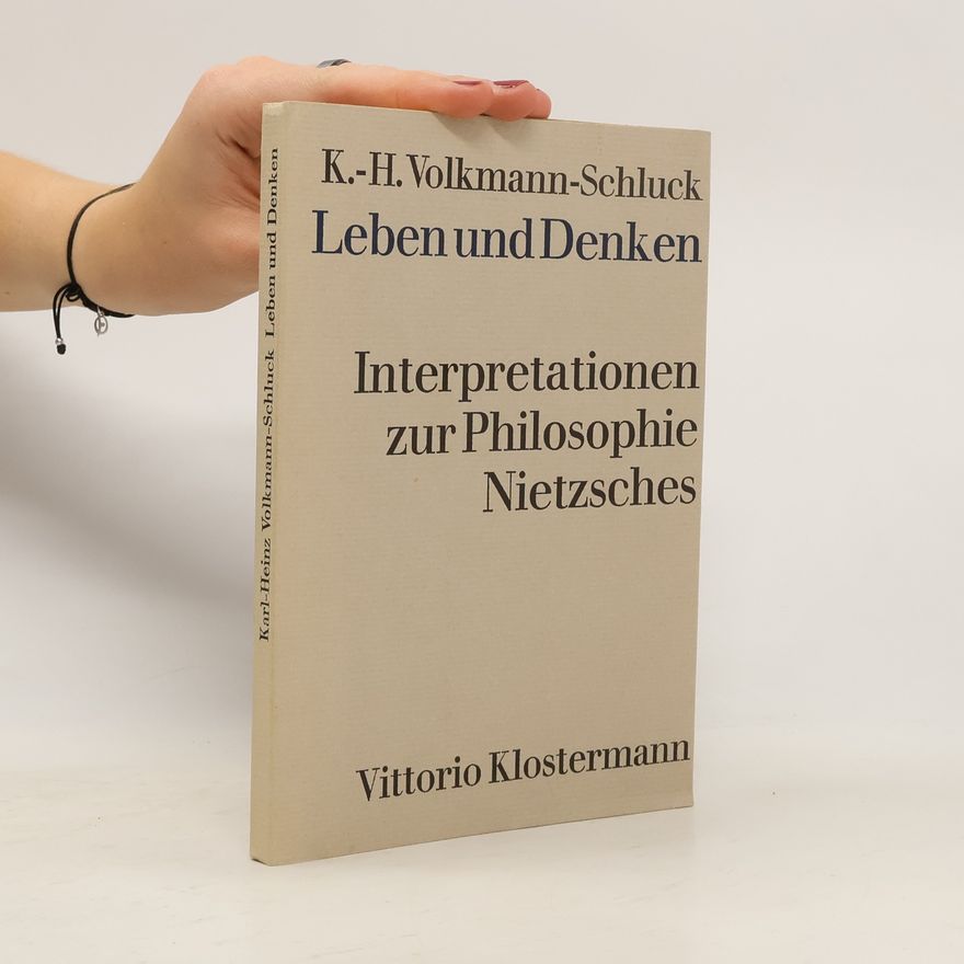 Karl Heinz Volkmann Schluck Leben und Denken