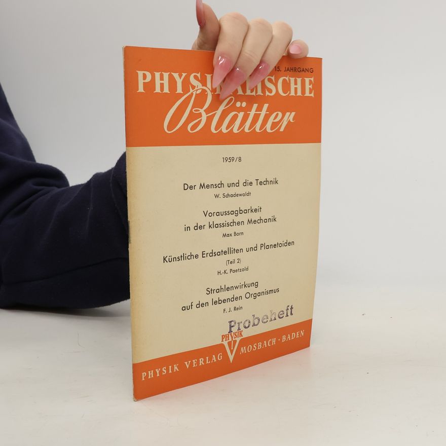 Autorenkollektiv Physikalische Blätter 8