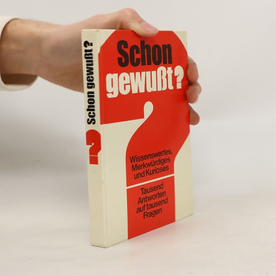 Autorenkollektiv Schon gewußt?