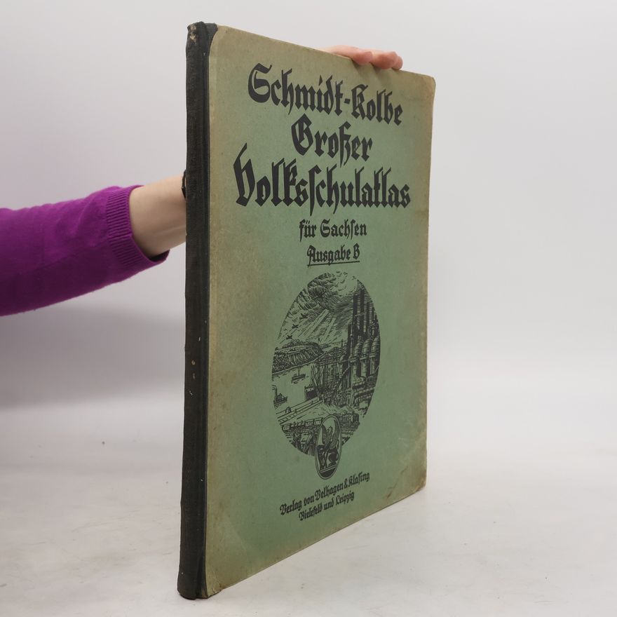 Hermann Kolbe Großer Volksschulatlas für Sachsen