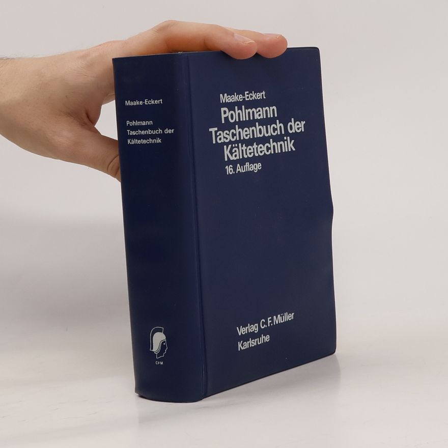 Hans-Jürgen Eckert Pohlmann Taschenbuch der Kältetechnik
