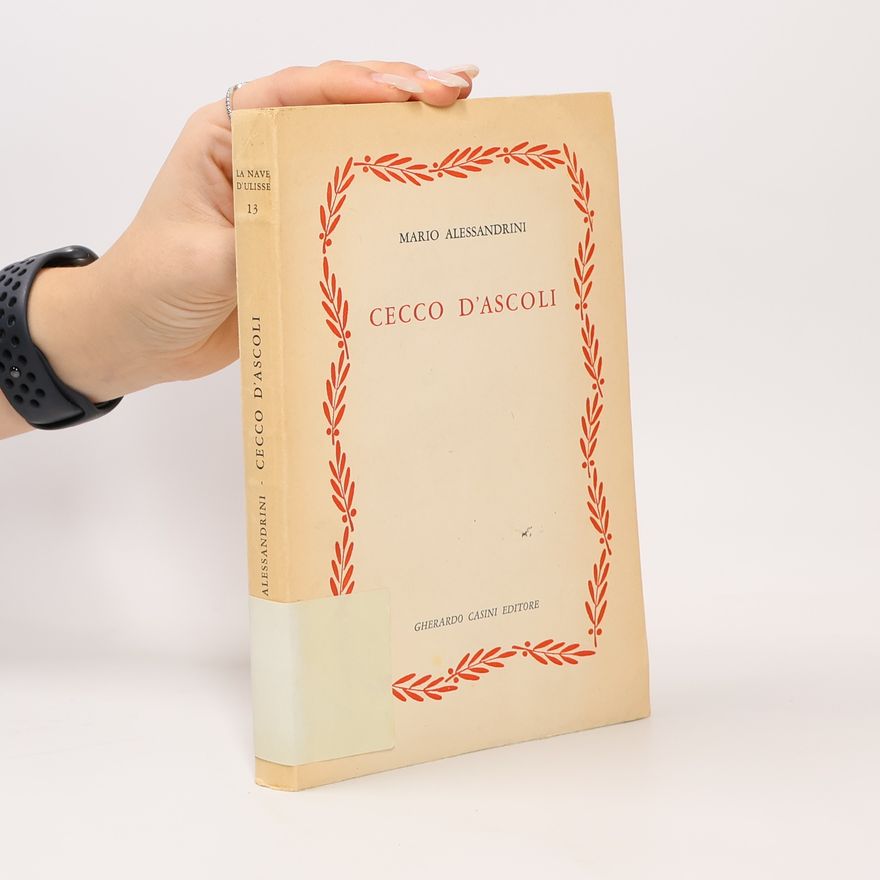 Mario Alessandrini Cecco D'Ascoli