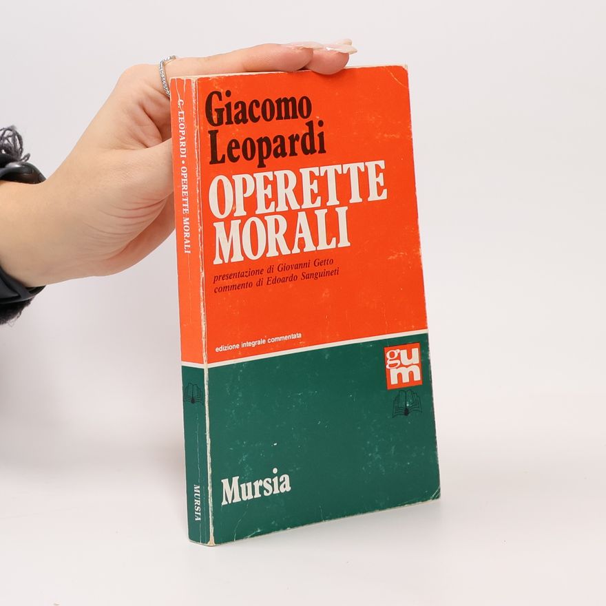 Giacomo Leopardi Operette morali