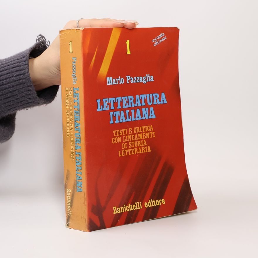 Mario Pazzaglia Letteratura italiana. 1