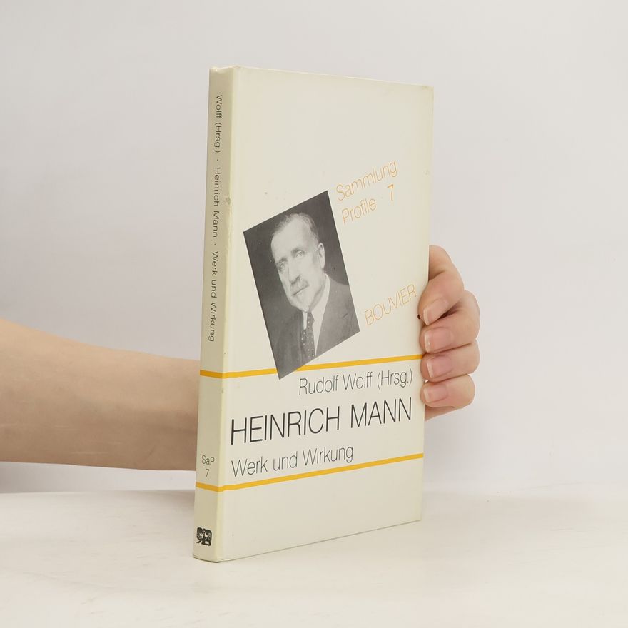 Rudolf Wolff Sammlung Profile - 7: Heinrich Mann