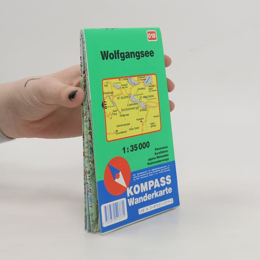 Collectif d'auteurs KOMPASS Wanderkarte - 018: Wolfgangsee