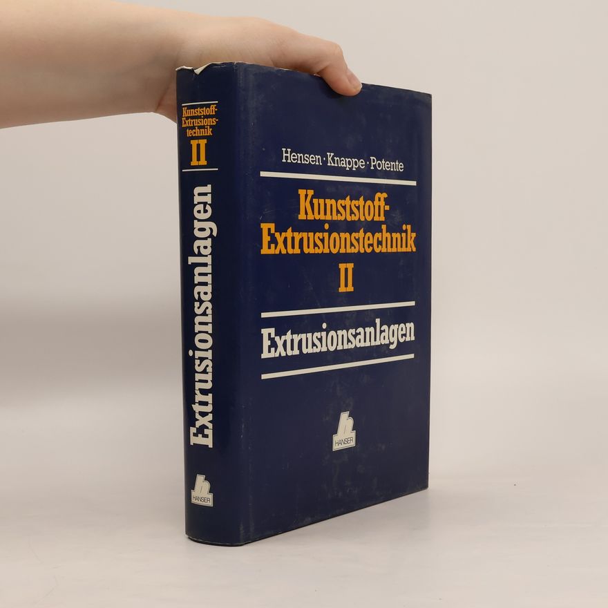 Horst Bongaerts Handbuch der Kunststoff-Extrusionstechnik