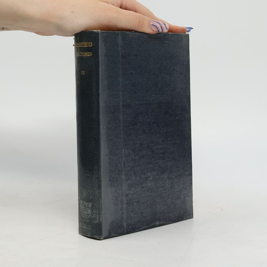 Auteurscollectief Demosthenis Orationes III
