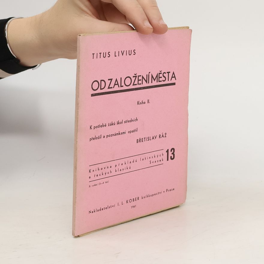 Titus Livius Od založení města. Kniha II