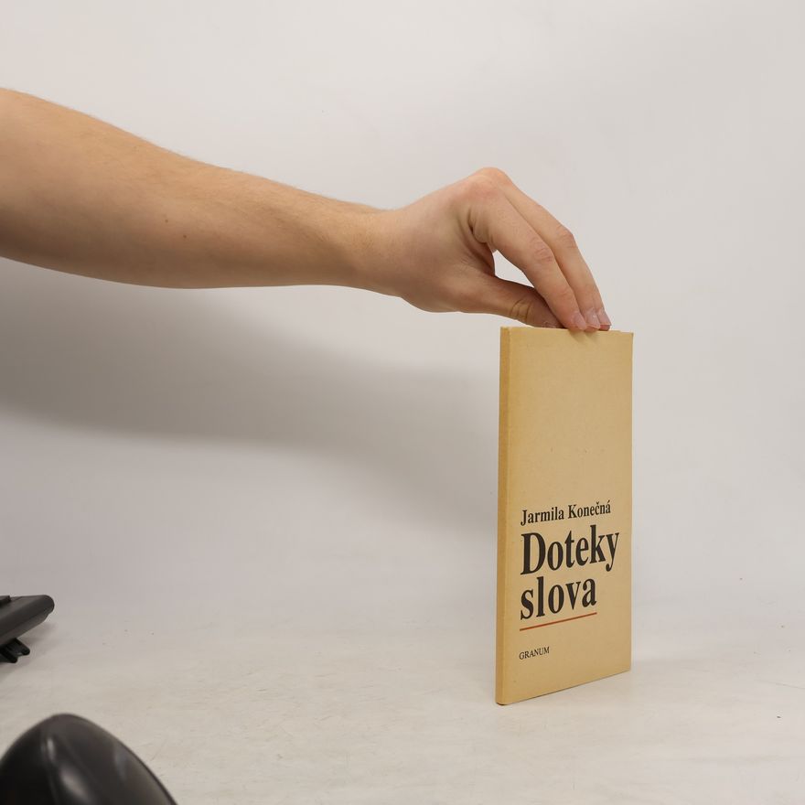 Jarmila Konečná Doteky slova
