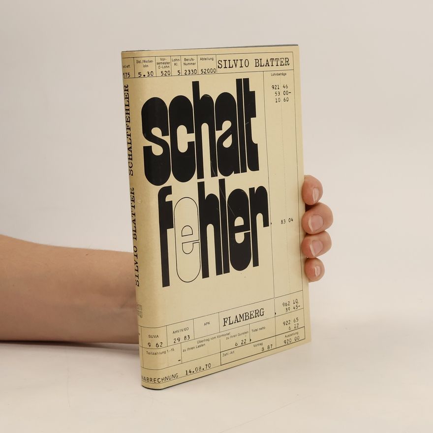 Silvio Blatter Schaltfehler