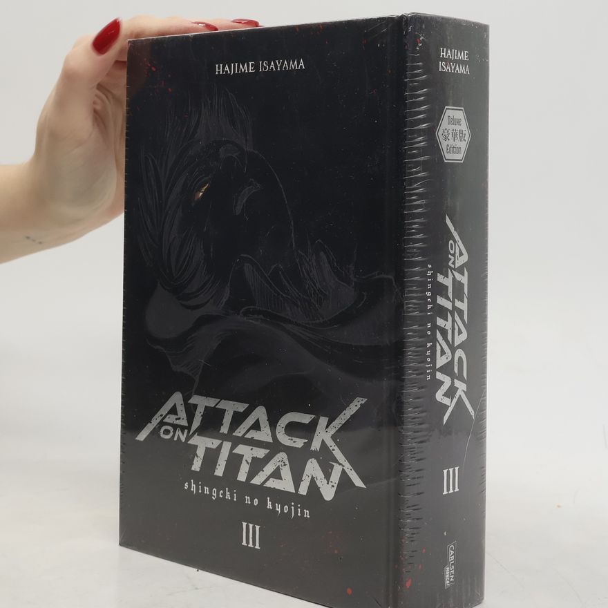 Hajime Isayama Attack on Titan Deluxe III