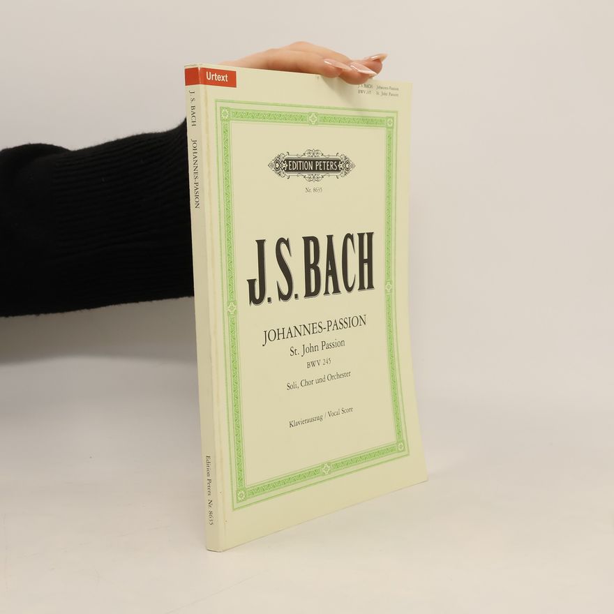 Carl Eberhardt Urtext: Johannes-Passion