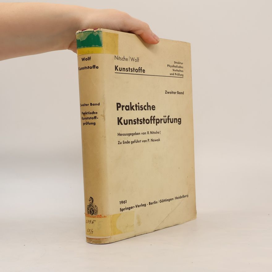 Karl A. Wolf Praktische Kunststoffprüfung