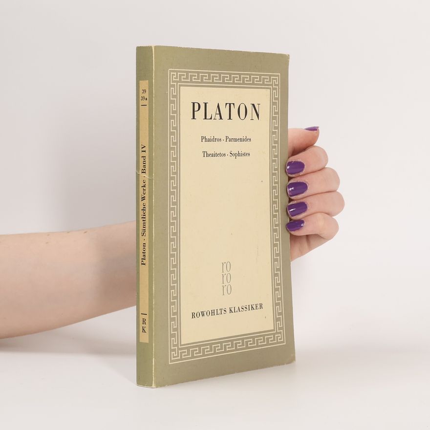 Platon Platon. Sämtliche Werke 4