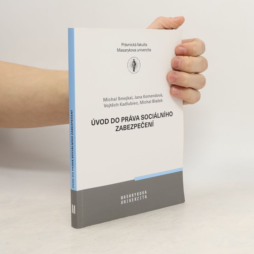Michal Smejkal Úvod do práva sociálního zabezpečení