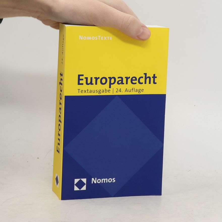 Roland Bieber Europarecht