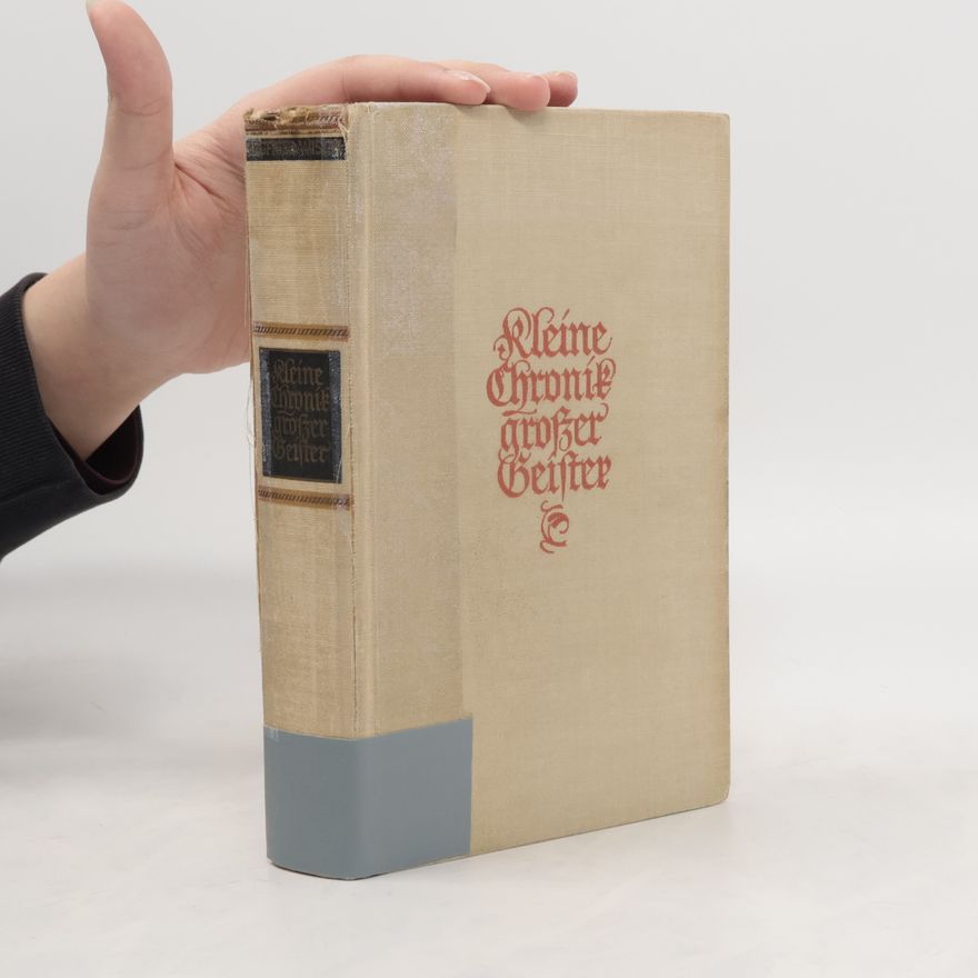 Siegfried Wisch Kleine Chronik großer Geister