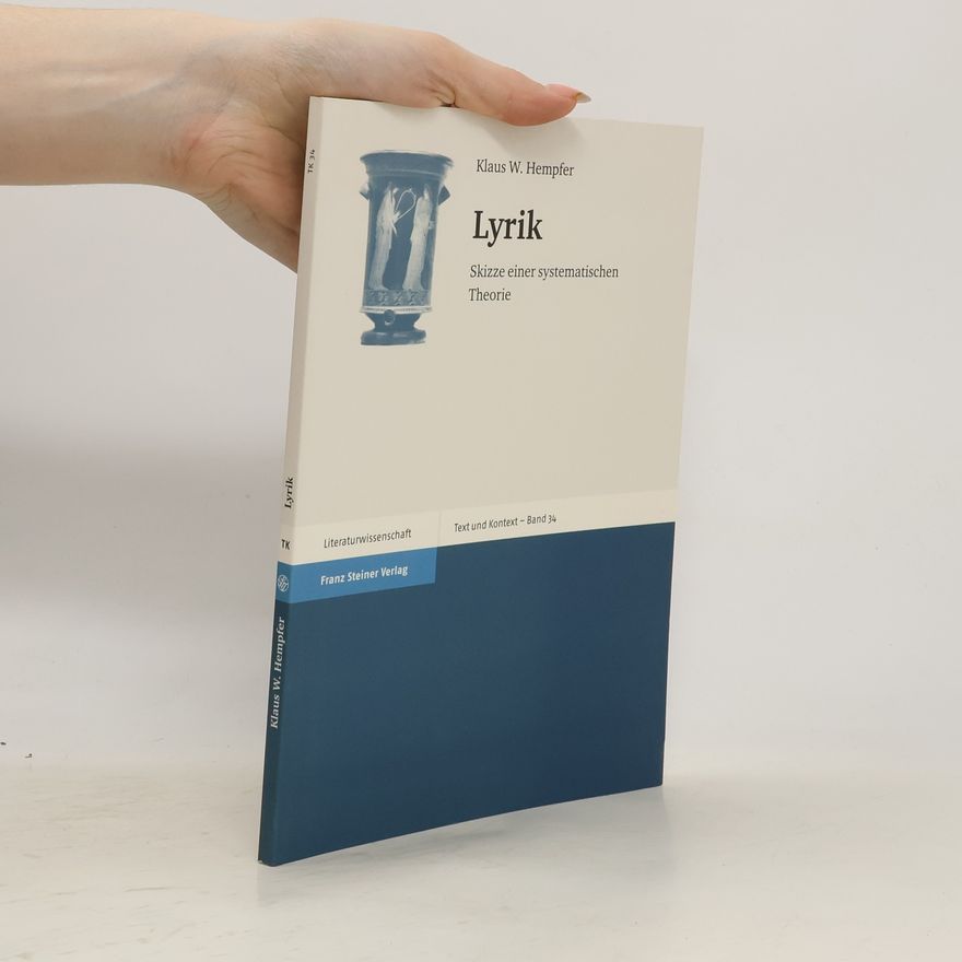 Klaus W. Hempfer Text und Kontext - 34: Lyrik