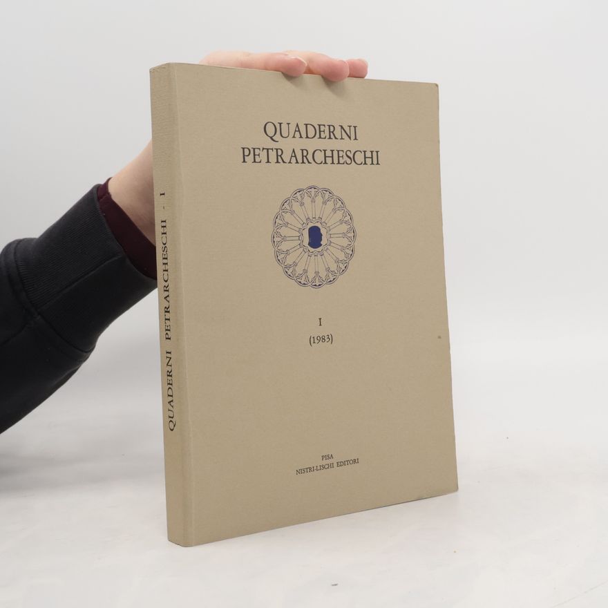 Autores varios Quaderni petrarcheschi I