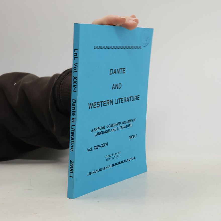 Kolektív autorov Dante and Western Literature XXV-XXVI