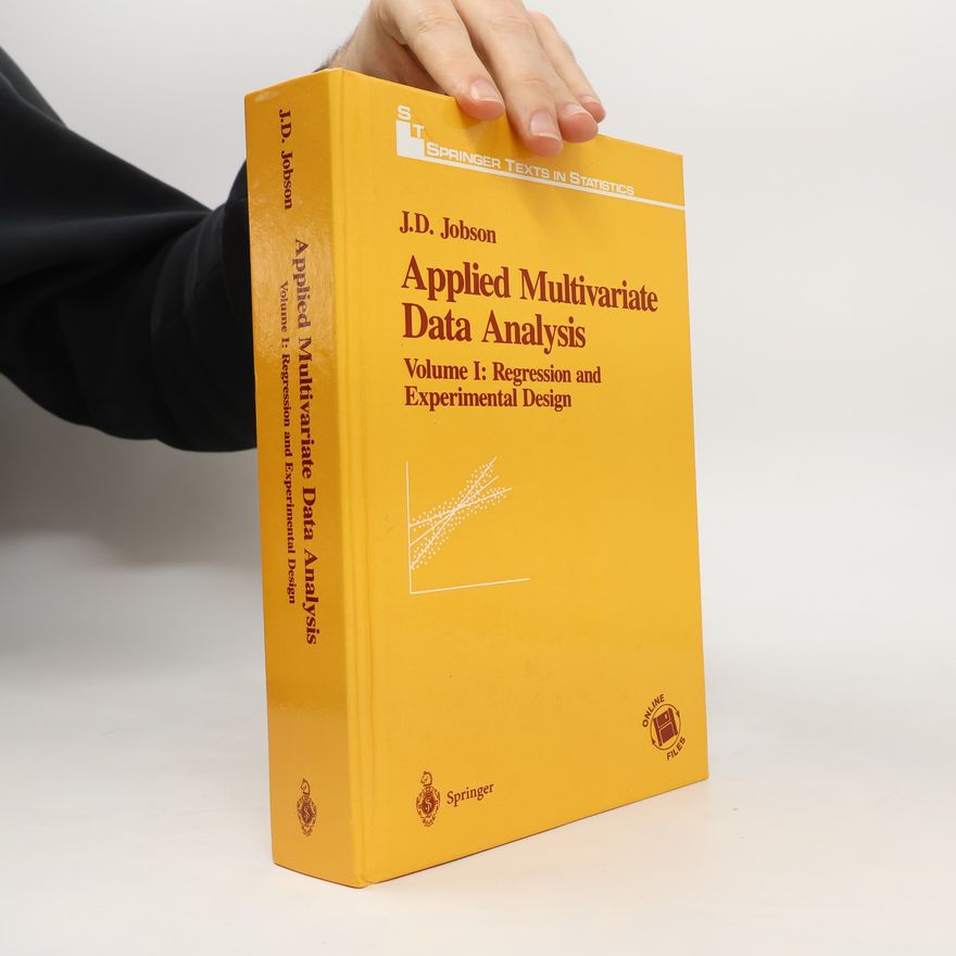 J.D. Jobson Applied Multivariate Data Analysis, Volume I.