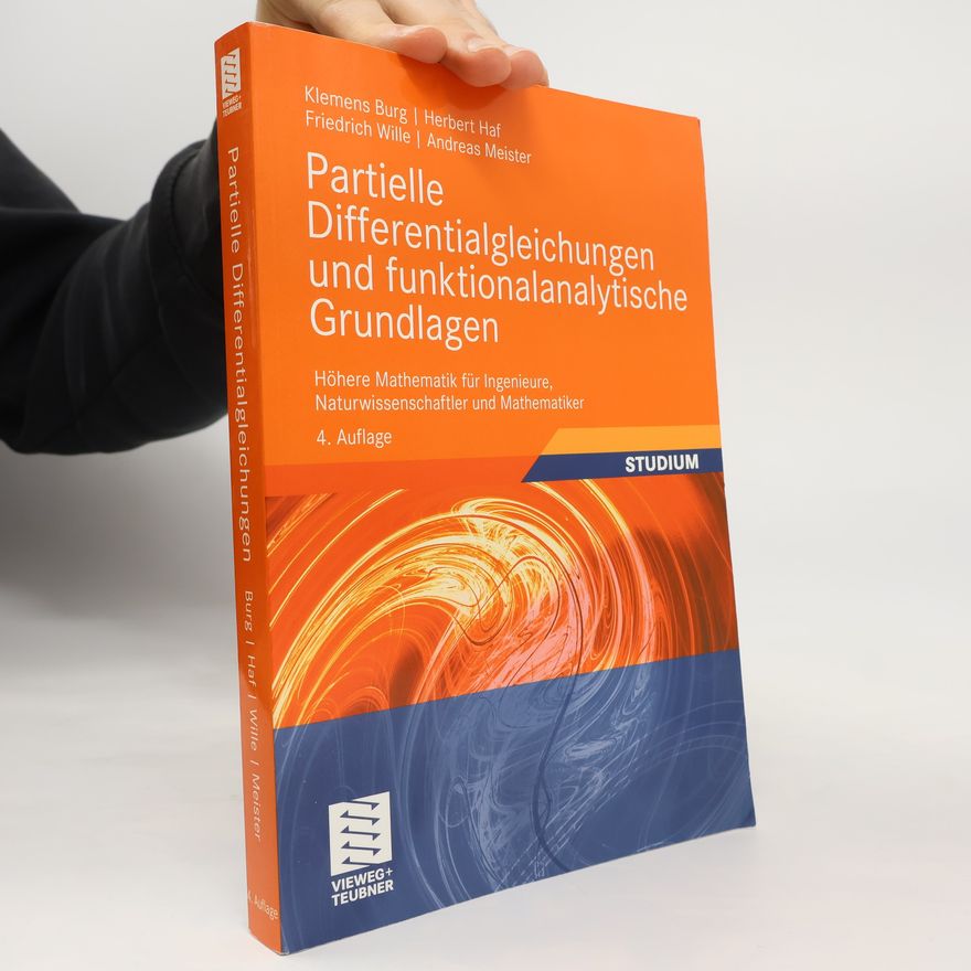 Klemens Burg Partielle Differentialgleichungen und funktionalanalytische Grundlagen