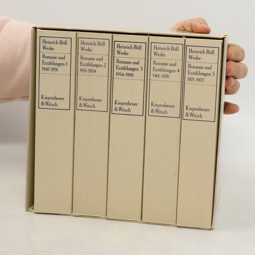 Bernd Balzer Heinrich Böll Werke : Romane und Erzählungen. 1-5, 1947-1977