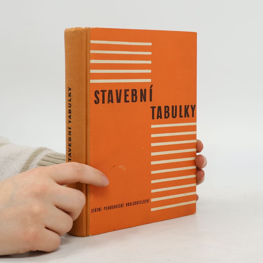 Josef Jána Stavební tabulky pro průmyslové školy stavební