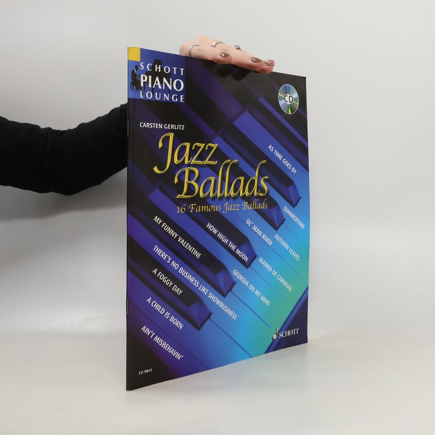 Carsten Gerlitz Schott Piano Lounge: Jazz Ballads