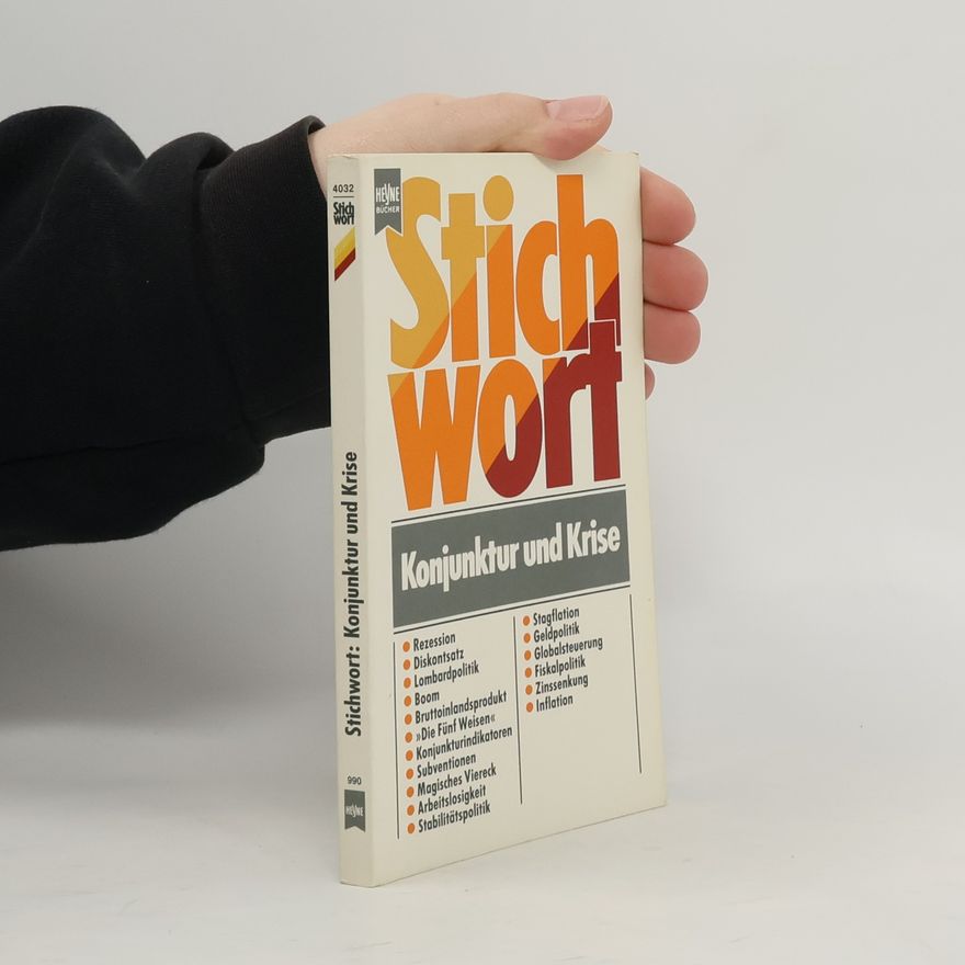 Michaela Wimmer Stichwort: Konjunktur und Krise