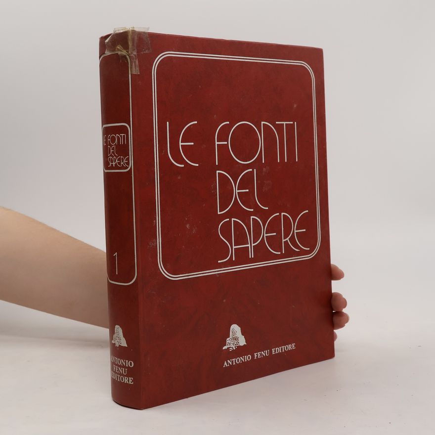 Collectif d'auteurs Le fonti del sapere 1