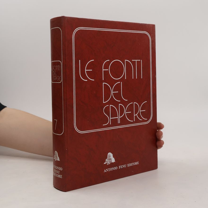 Collectif d'auteurs Le fonti del sapere 7