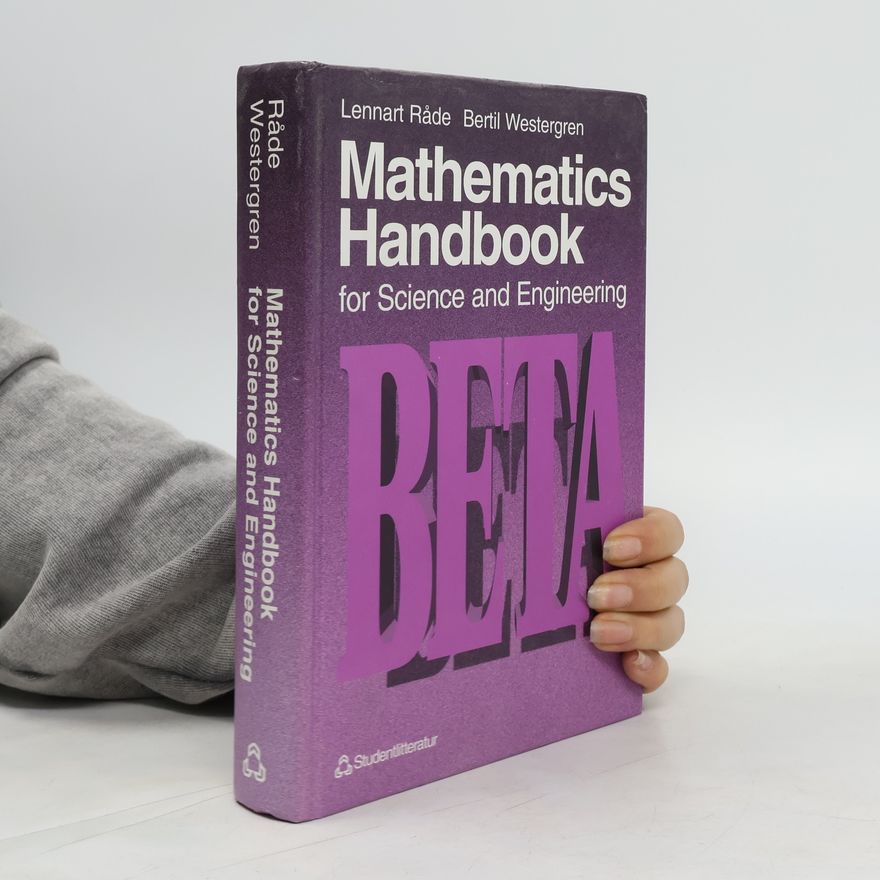 Bertil Westergren Mathematics Handbook for Science and Engineering